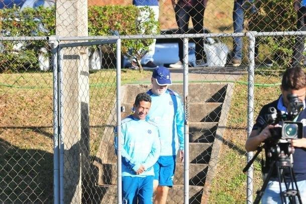 Cruzeiro se reapresentou na Toca II após classificação às quartas de final da Copa do Brasil