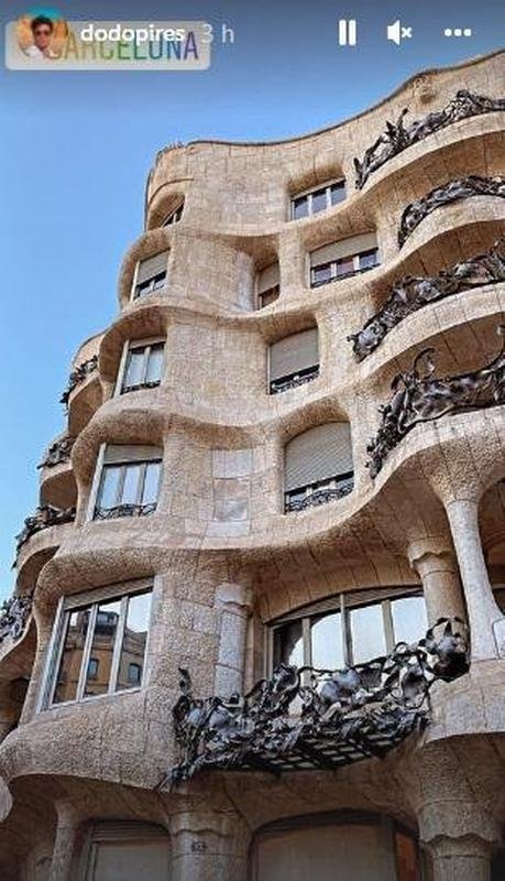 Lateral-esquerdo Dod publicou foto em Barcelona