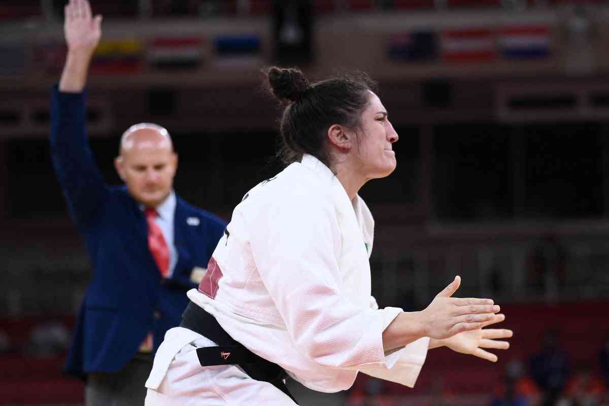 Mayra Aguiar venceu a sul-coreana  Hyunji Yoon com ippon e conquistou a medalha de bronze em Tóquio