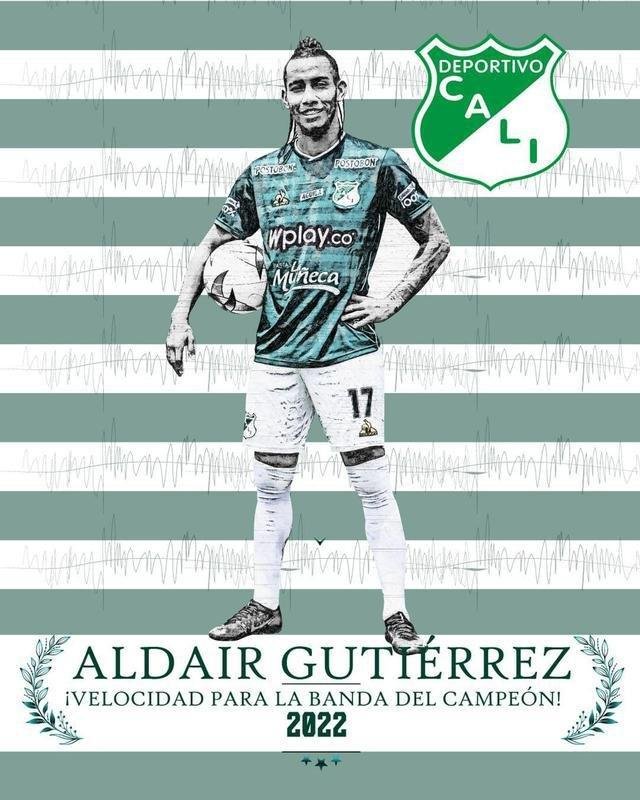 Aldair Gutirrez, lateral-direito (Deportivo Cali-COL)