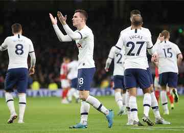 Lamela e Lo Celso balançaram as redes contra o Middlesbrough