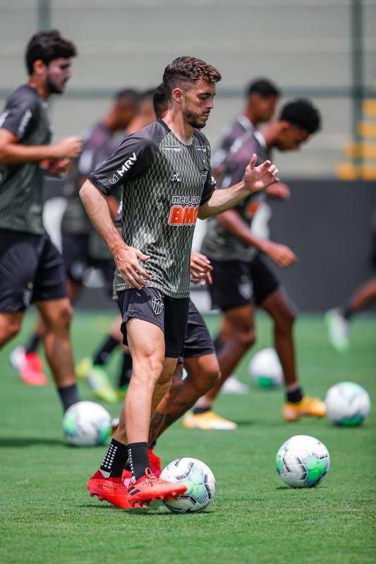 Treino do Atltico nesta tera-feira, na Cidade do Galo