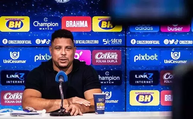 Ronaldo elogiou a sua administrao no Cruzeiro