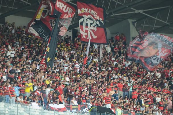 Torcidas de Cruzeiro e Flamengo fizeram a festa em duelo das equipes no Mineiro