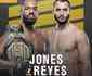Jon Jones defende cinturo dos meio-pesados do UFC contra invicto Dominick Reyes