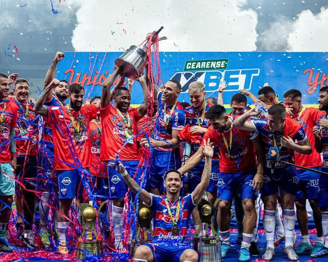7º Fortaleza (CE) - 46 títulos