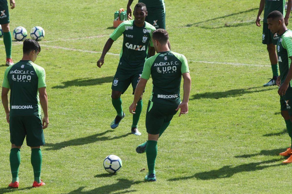 Amrica se prepara para enfrentar o Cruzeiro, nesta quinta-feira, s 19h30, pela 13 rodada do Brasileiro