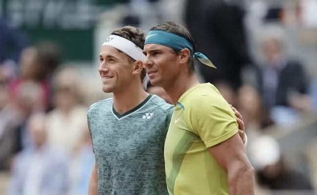 Nadal e Ruud na final de Roland Garros