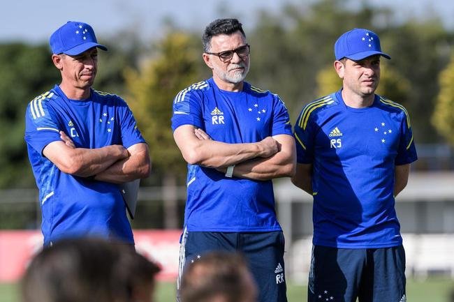 Fotos do treino do Cruzeiro desta tera-feira (10/08), na Toca II