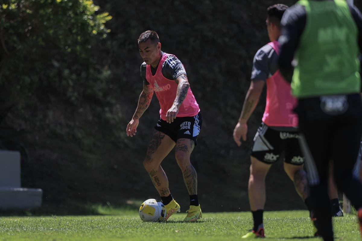 Fotos do treino do Atltico (02/09)