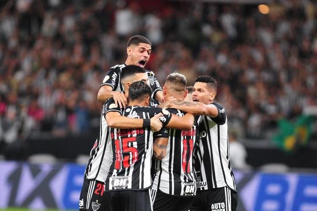 Fotos do jogo entre Atltico-MG e Internacional