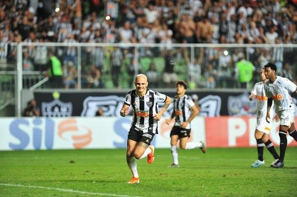 Fotos do jogo entre Atltico e Corinthians no Independncia