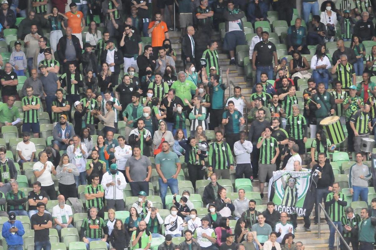 Amrica e Gois se enfrentaram no Independncia, pela 15 rodada da Srie A do Campeonato Brasileiro