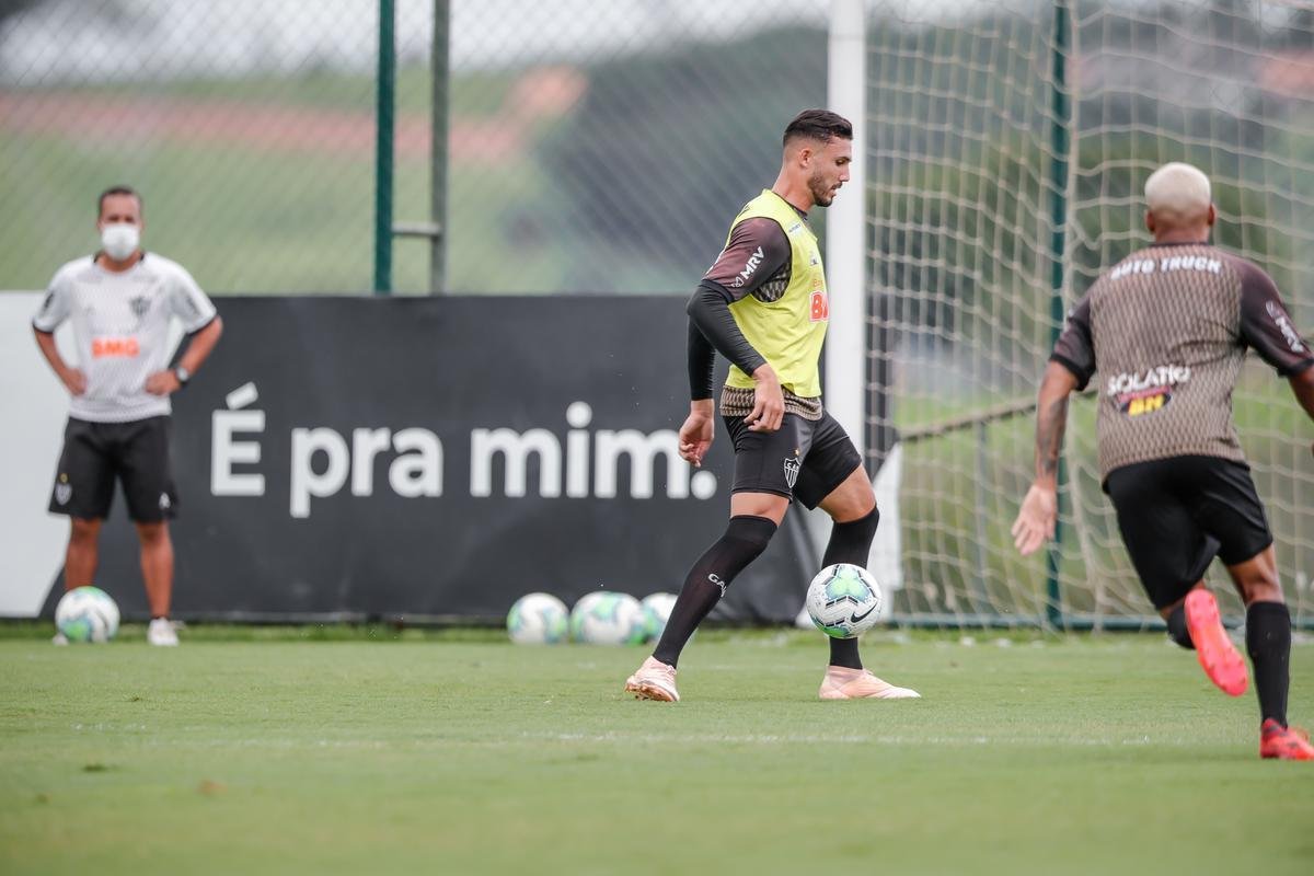 Fotos do treino do Atltico nesta quinta-feira