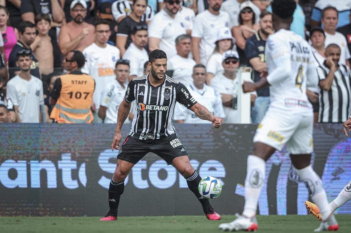 Santos e Atltico se enfrentaram na tarde deste domingo (23/4), na Vila Belmiro, pela segunda rodada da Srie A do Campeonato Brasileiro.