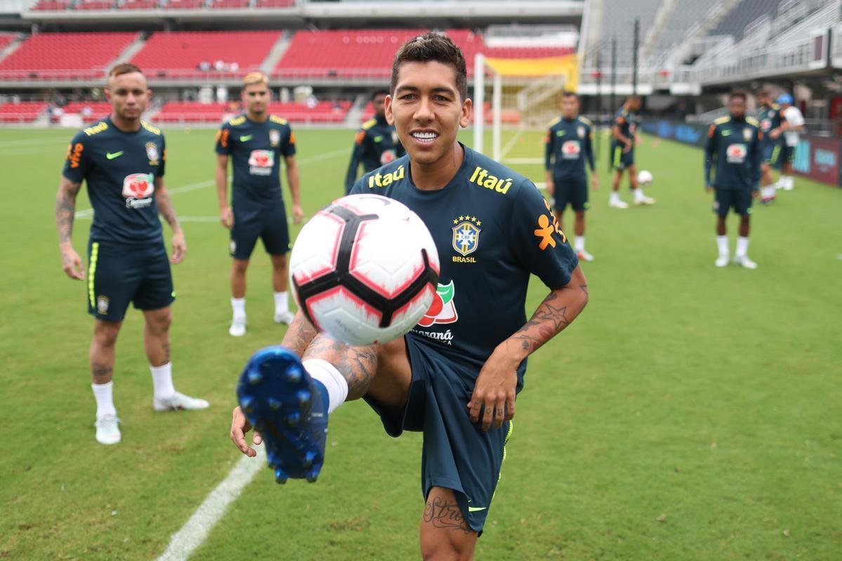 Veja imagens do ltimo treino da Seleo Brasileira antes do amistoso contra El Salvador