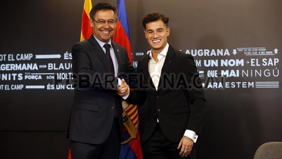Veja como foi o primeiro dia de Philippe Coutinho no Barcelona