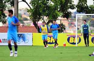 Fotos do treino do Cruzeiro desta quarta-feira (31/1), na Toca II (Ramon Lisboa/EM D.A Press)