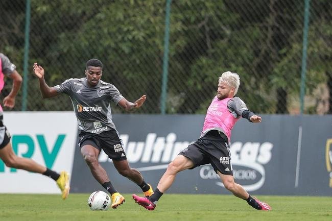 Atlético treinou nesta quinta-feira (26/1) na Cidade do Galo