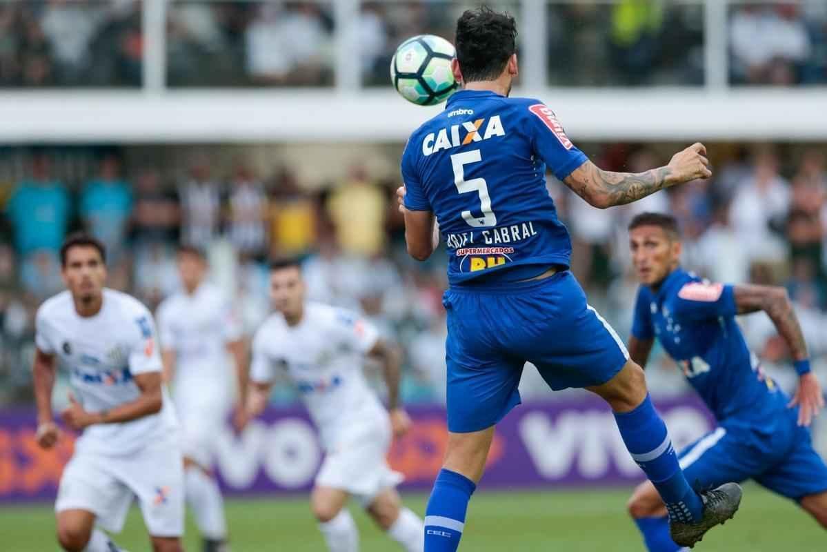 Cruzeiro venceu o Santos por 1 a 0, neste domingo, em partida vlida pela terceira rodada do Brasileiro
