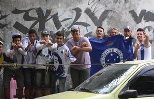 Imagens da fila de cruzeirenses por ingressos no Barro Preto