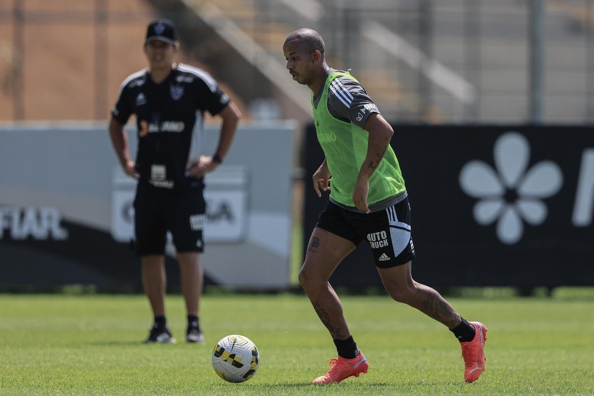 Imagens do treino do Atltico (8/9)