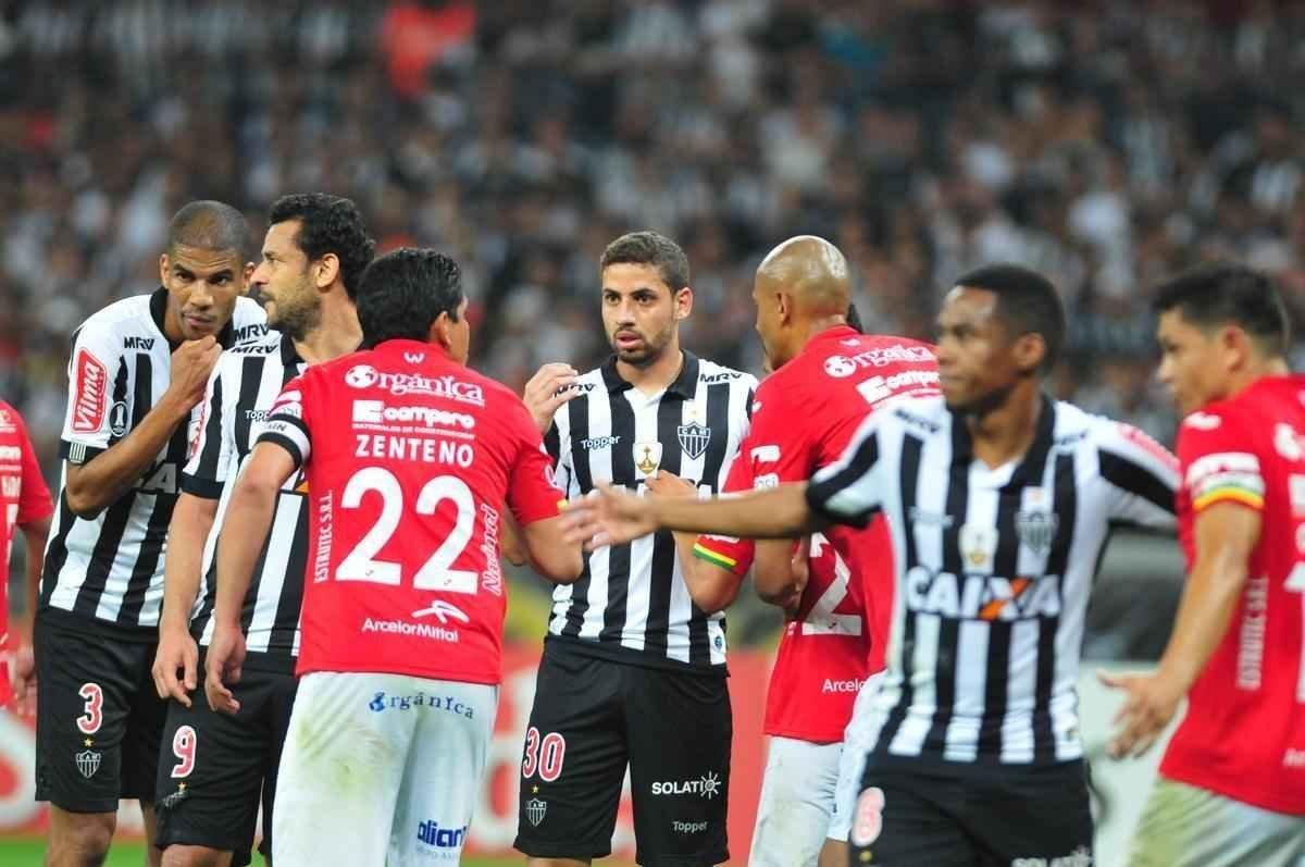 Atltico e Jorge Wilstermann se enfrentaram, no Mineiro, pelas oitavas de final da Libertadores