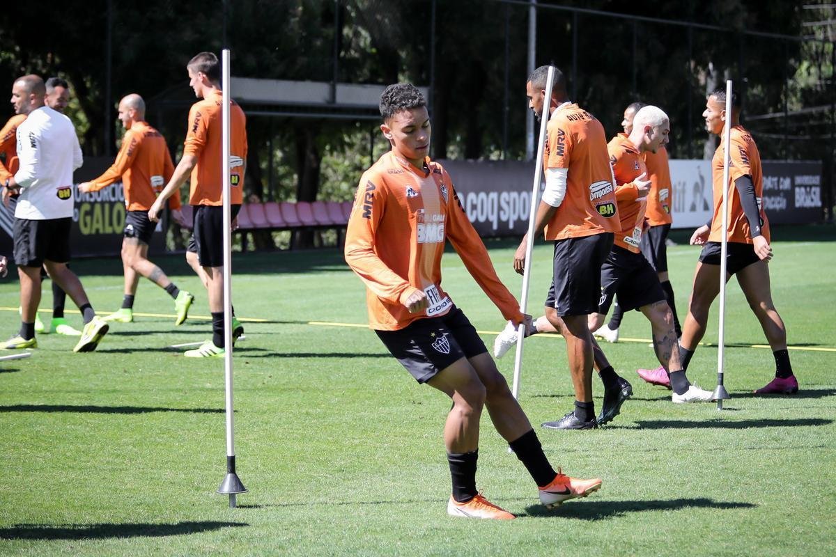 Atltico fez, nesta sexta, ltimo treino antes do duelo na Arena da Baixada
