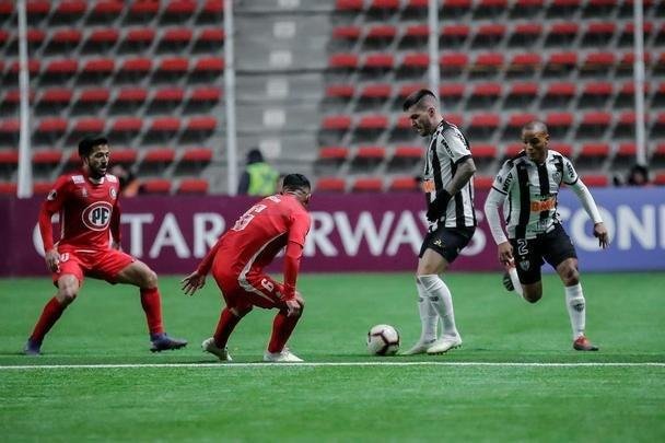 Confira fotos da partida disputada no Chile, pela Copa Sul-Americana