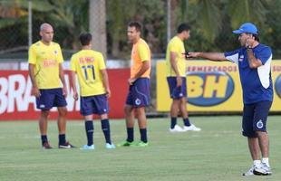 Cruzeiro encerrou prepara��o para jogo decisivo da segunda fase da Copa do Brasil