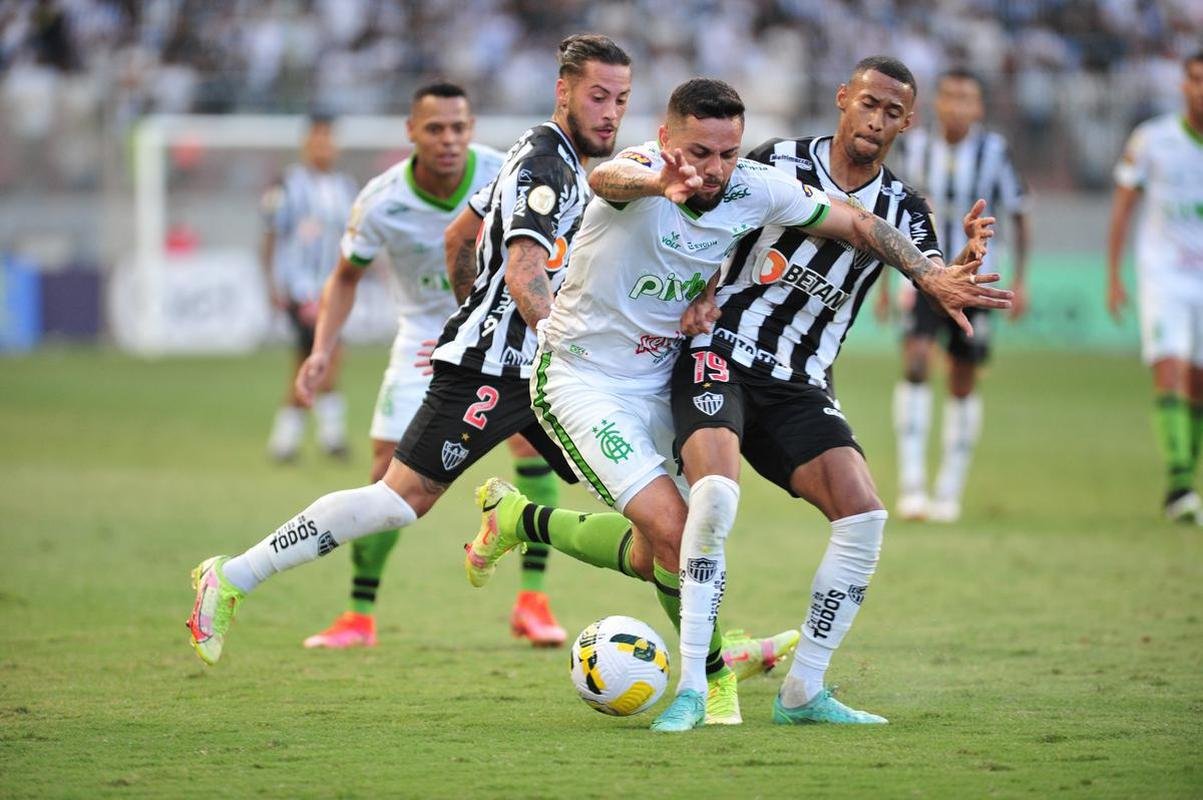 Fotos da partida entre Atltico e Amrica, no Independncia, pela quinta rodada do Campeonato Brasileiro