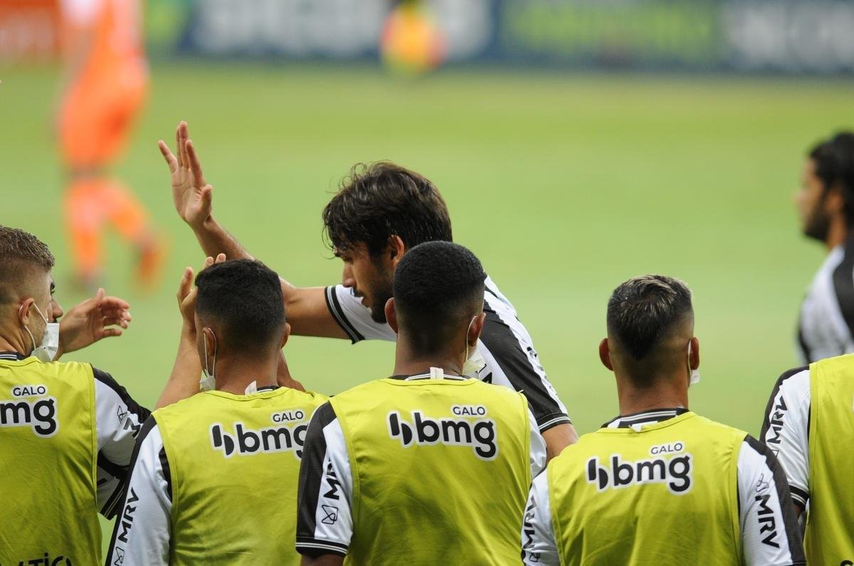 Fotos do jogo entre Atltico e Coimbra, no Mineiro, em Belo horizonte, pela quinta rodada do Campeonato Mineiro de 2021