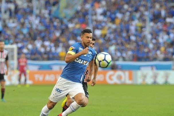 Fotos do jogo entre Cruzeiro e So Paulo