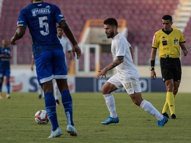 Fotos do jogo entre Confiana e Cruzeiro, pela Srie B