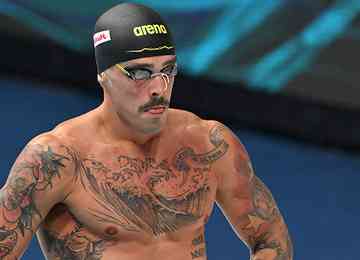 Medalhista olímpico brasileiro não conseguiu se classificar para a final da prova mais tradicional e rápida da natação