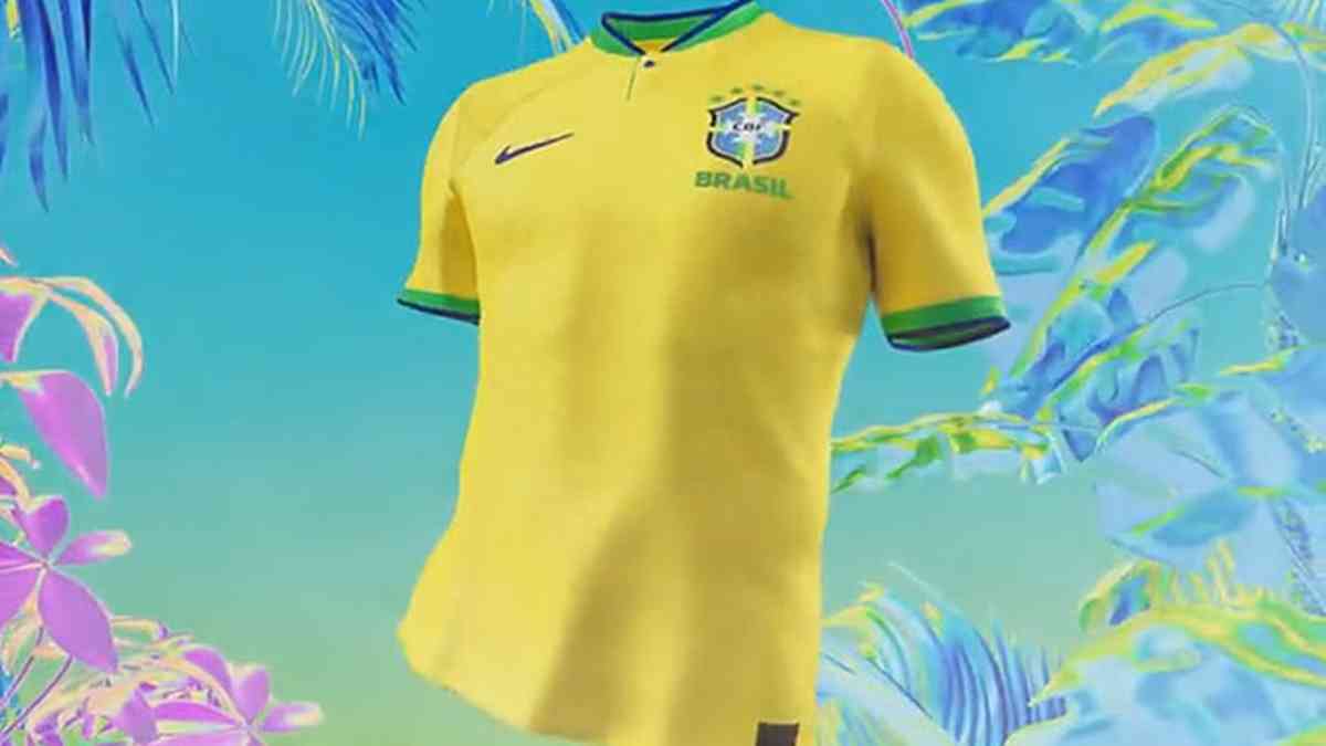 CBF apresenta camisa da Seleção Brasileira para a Copa do Mundo