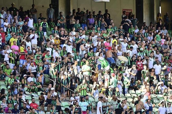 No Independncia, Amrica vence Tombense por 3 a 1, de virada, pela oitava rodada do Campeonato Mineiro 