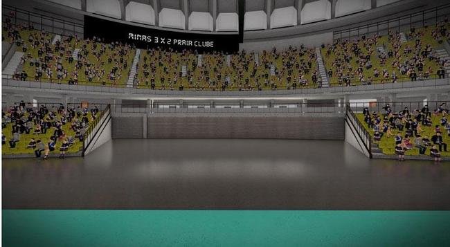 Alm de seguir como complexo esportivo, a rea do ginsio abrigar um restaurante com vista panormica, um shopping e um hotel