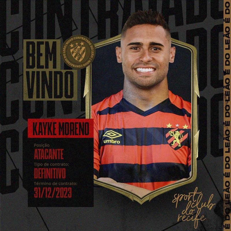 Kayke (Atacante) - Sport