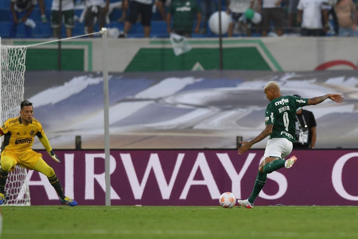 Fotos da final da Libertadores entre Palmeiras e Flamengo