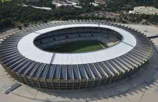 Em 2013, obras de modernização concluídas e estádio pronto para a Copa das Confederações e, posteriormente, para a Copa do Mundo de 2014