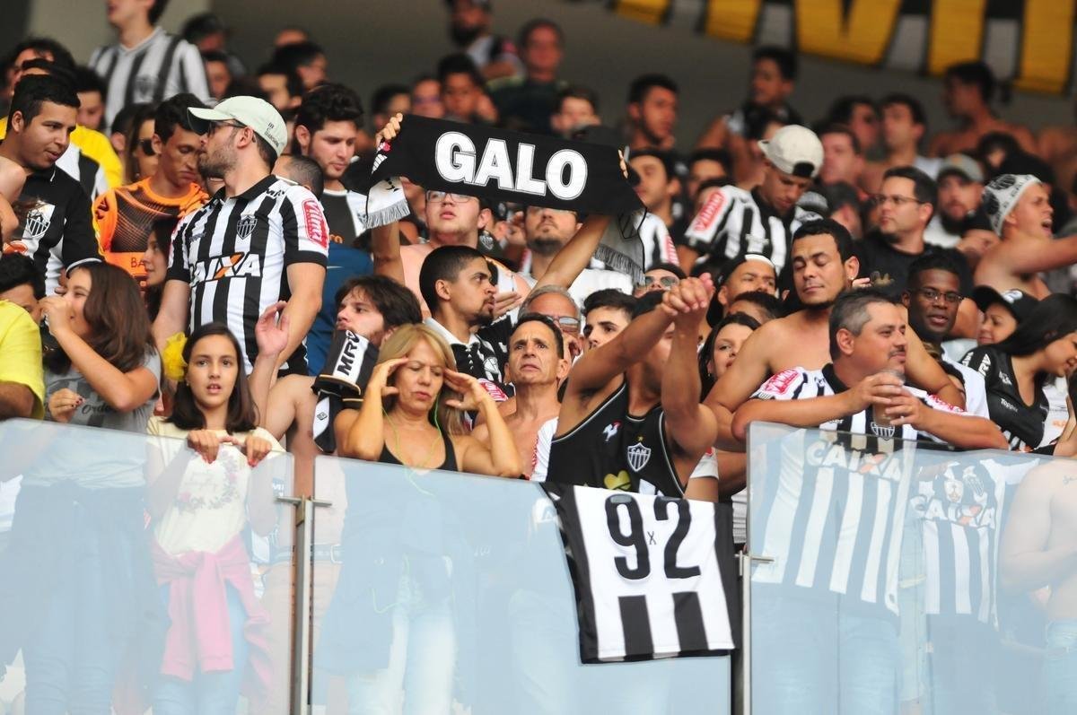 Torcida do Atltico esteve presente no Mineiro, no clssico contra o Cruzeiro