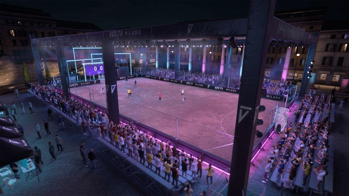 Fifa 21: quadras de futebol do Volta. Milo