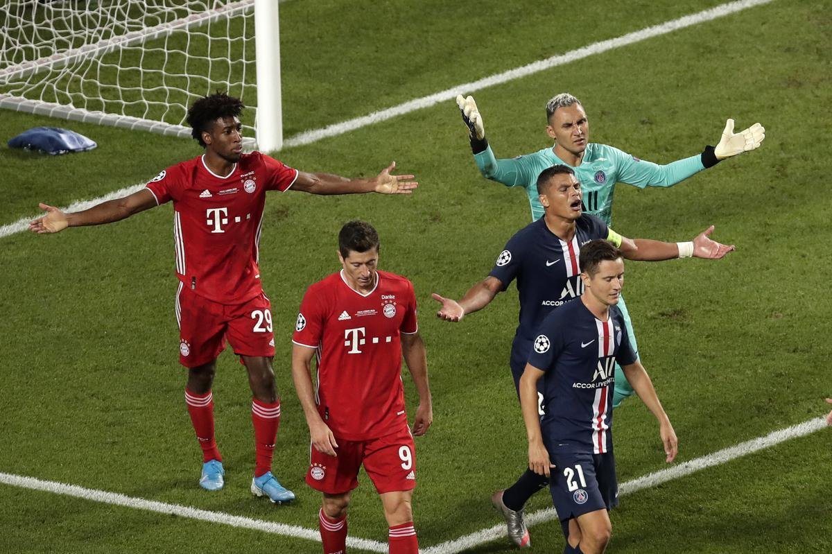 Fotos da final da Liga dos Campeões entre PSG e Bayern de Munique, em Lisboa