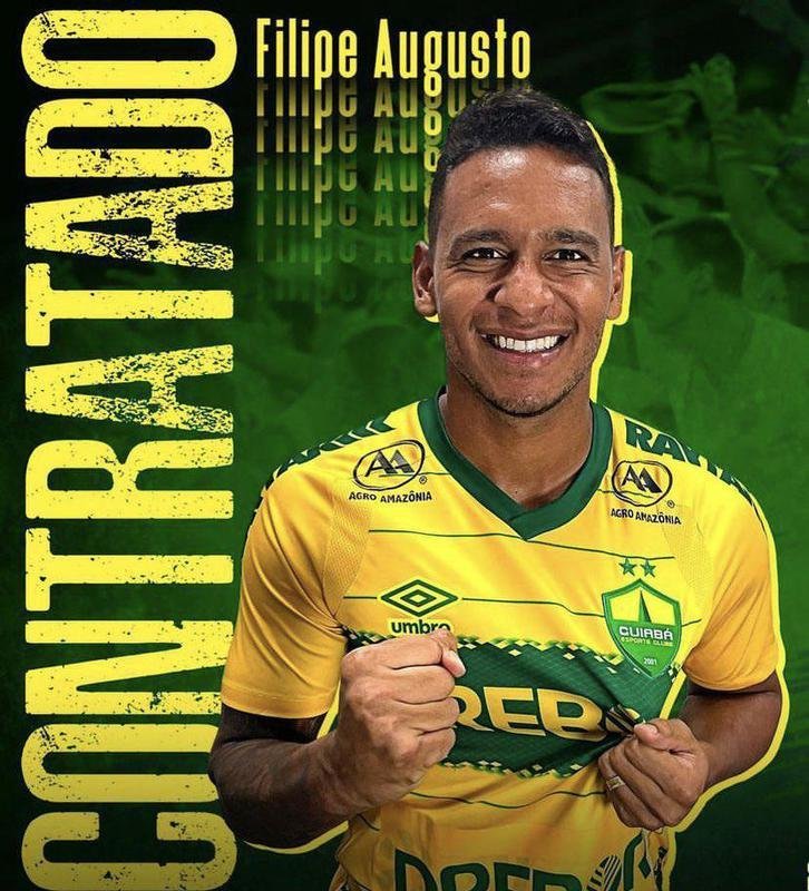 Cuiab anunciou o volante Filipe Augusto
