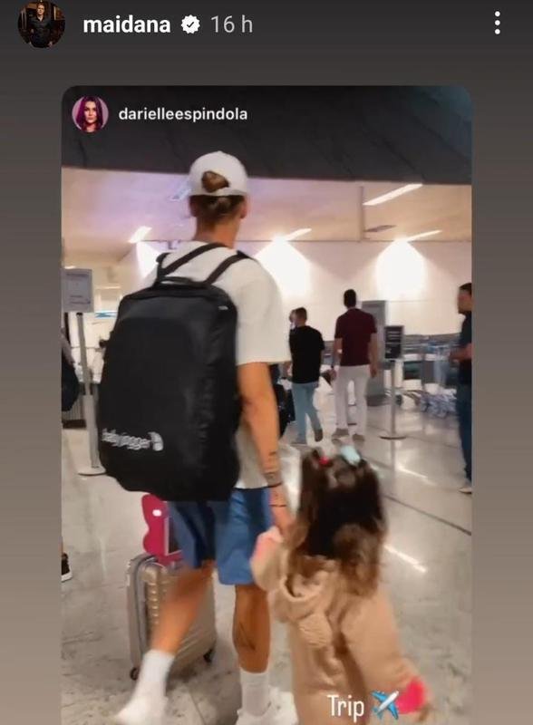 Iago Maidana viaja com a fam�lia