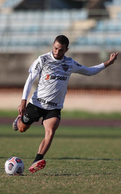 Atlético teve atividade no Estádio Olímpico Brígido Iriarte, em Caracas, antes da estreia na Libertadores