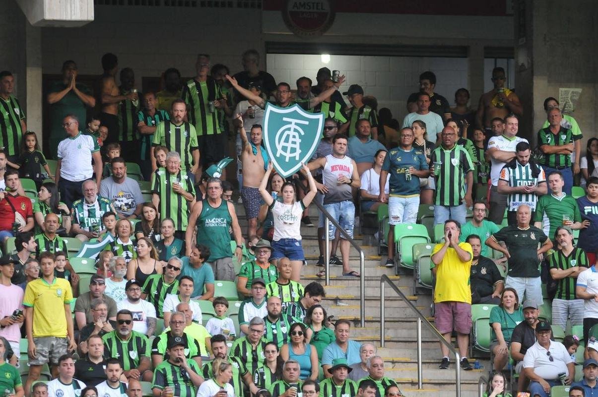 Amrica x Atltico: fotos do jogo de ida da final do Campeonato Mineiro, neste sbado (1/4), no Independncia
