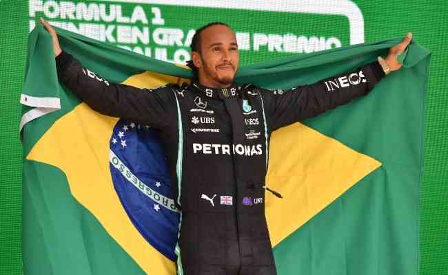 Lewis Hamilton afirmou em entrevista que o Grande Prmio de So Paulo 2021 foi a corrida mais especial de sua carreira