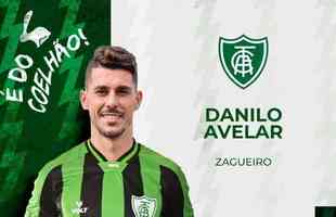 Emprestado pelo Corinthians, o lateral-esquerdo Danilo Avelar assinou com o Amrica at o fim de 2022. 